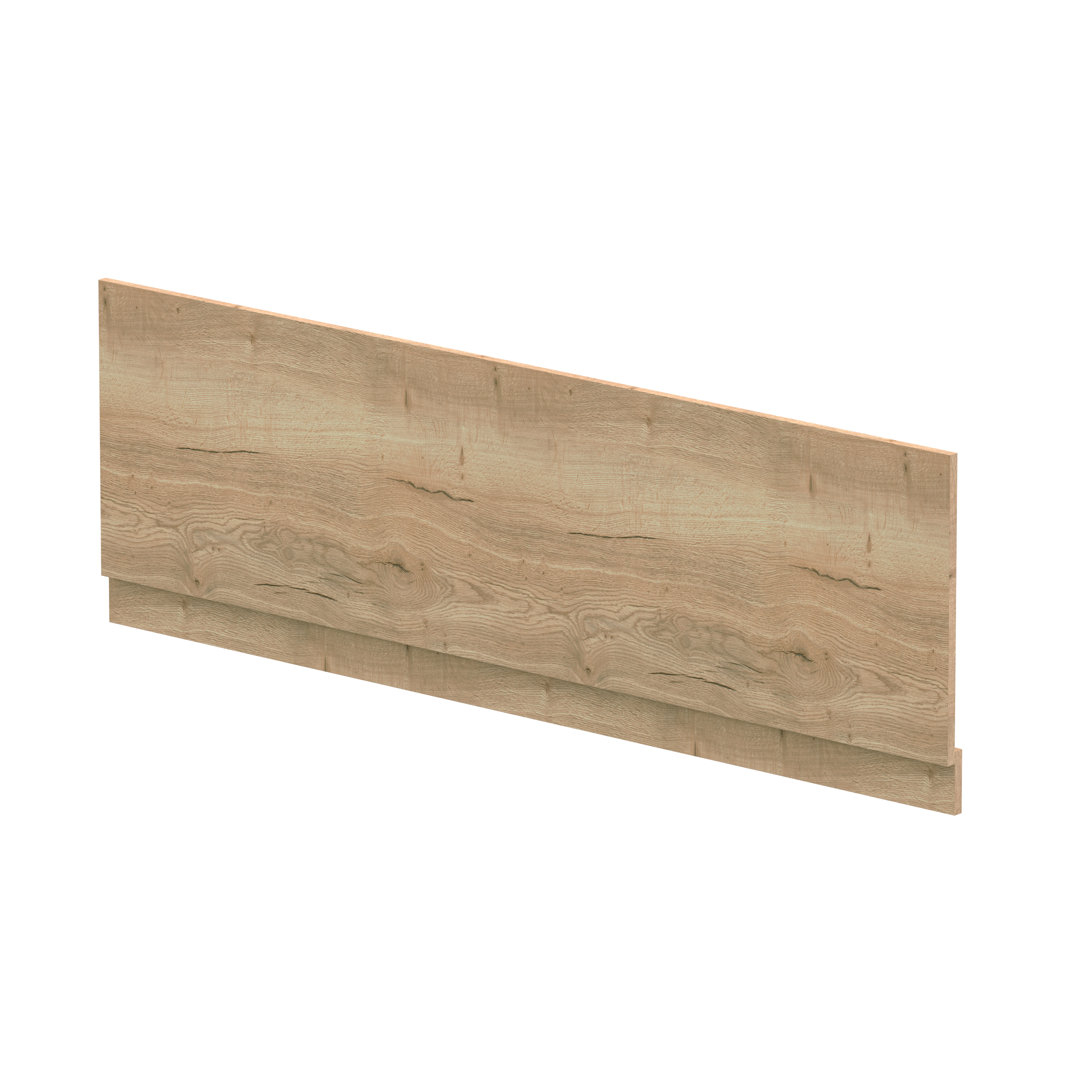 Nuie 1700Mm Bath Front Panel & Plinth Autumn Oak